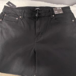 Express Men's Slim Jeans in Black